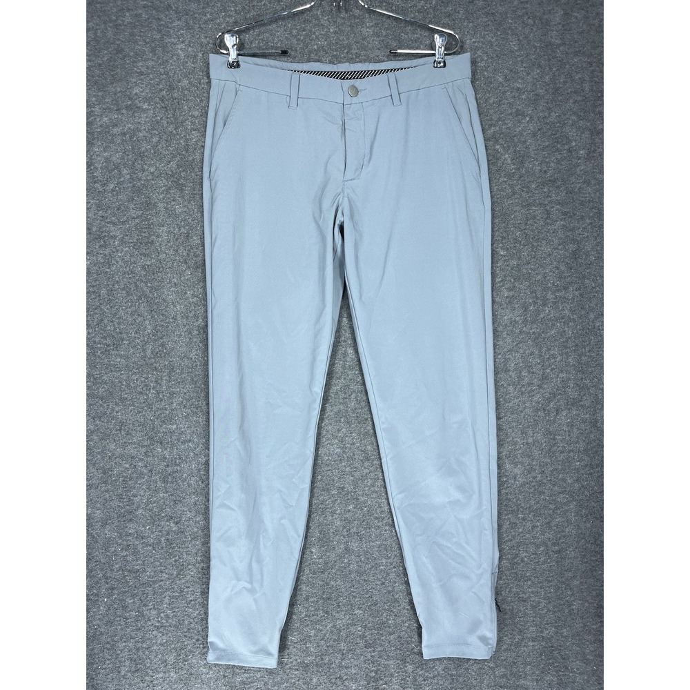 Primo Joggers Men's 34 Regular Gray Performance Stretch Golf 30" inseam